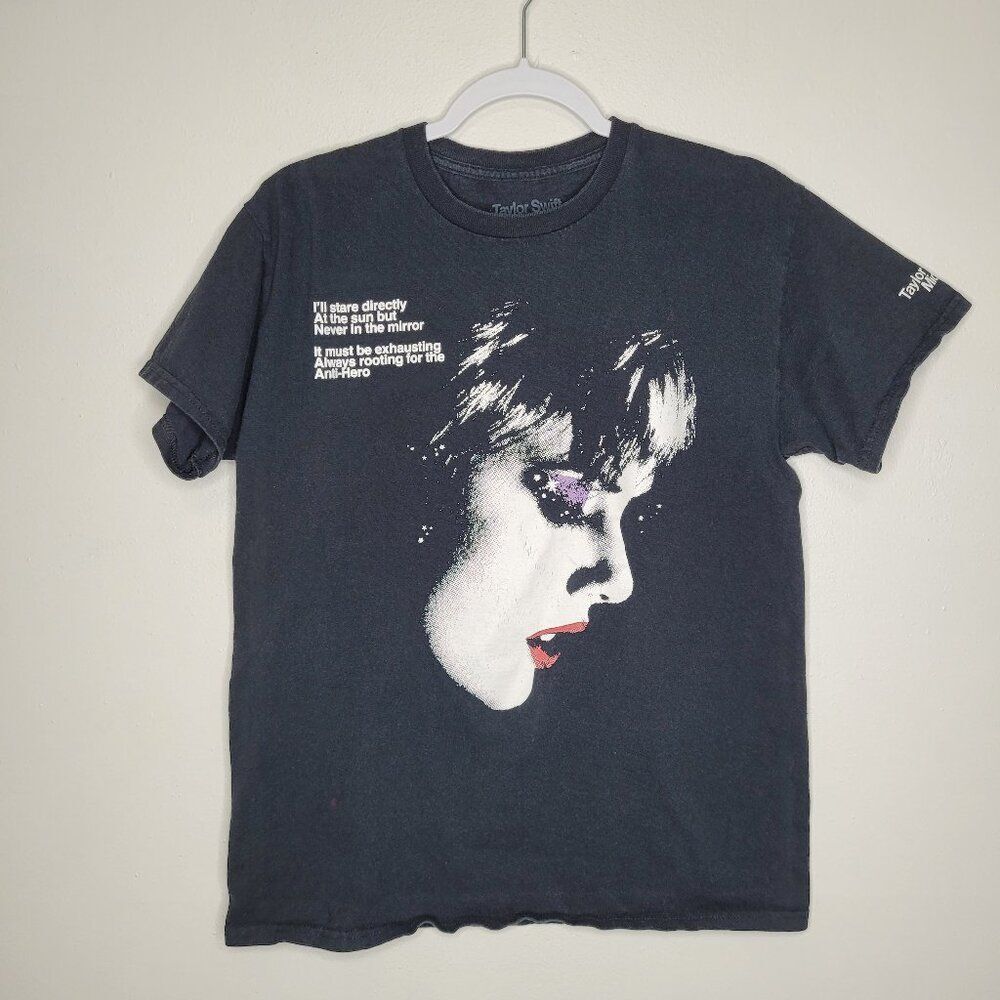 Taylor Swift Midnights Rooting For The Anti-Hero T-Shirt Tour Shirt Size medium